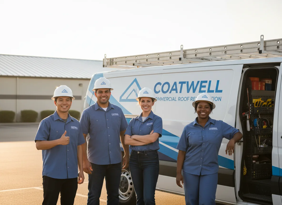 Commercial roof coating company in Goshen, CA